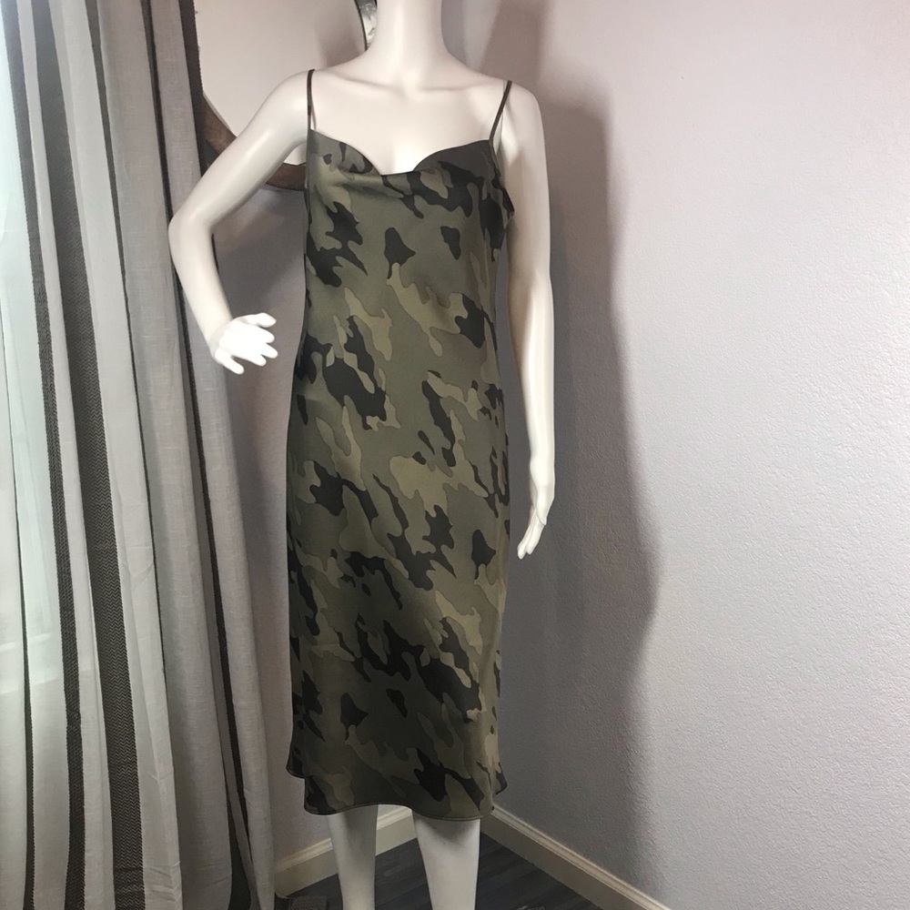 Banana Republic Camouflage Slip Dress